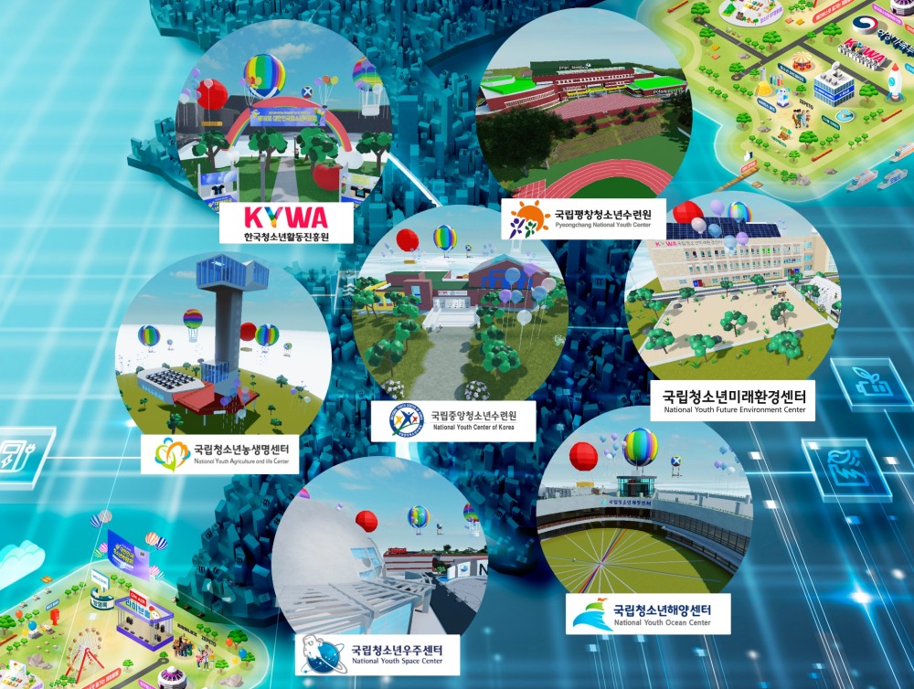 대한민국청소년박람회 로블록스 참여 국립 수련시설 맵