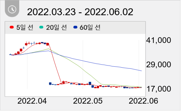 서진시스템 일봉 주가차트