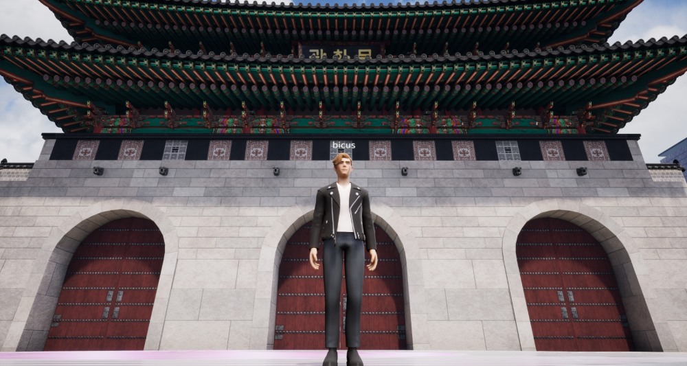 메타버스 기업 비빔블, 광화문 광장 재개장 기념한 메타버스 광화문 광장 오픈