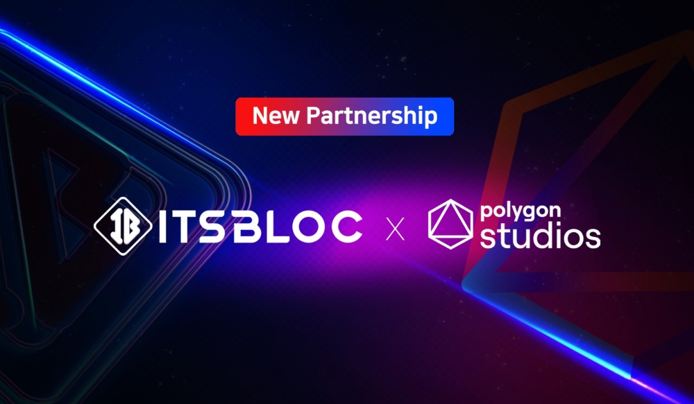 글로벌 웹3 게이밍 플랫폼 이츠블록-폴리곤스튜디오, 파트너십 체결