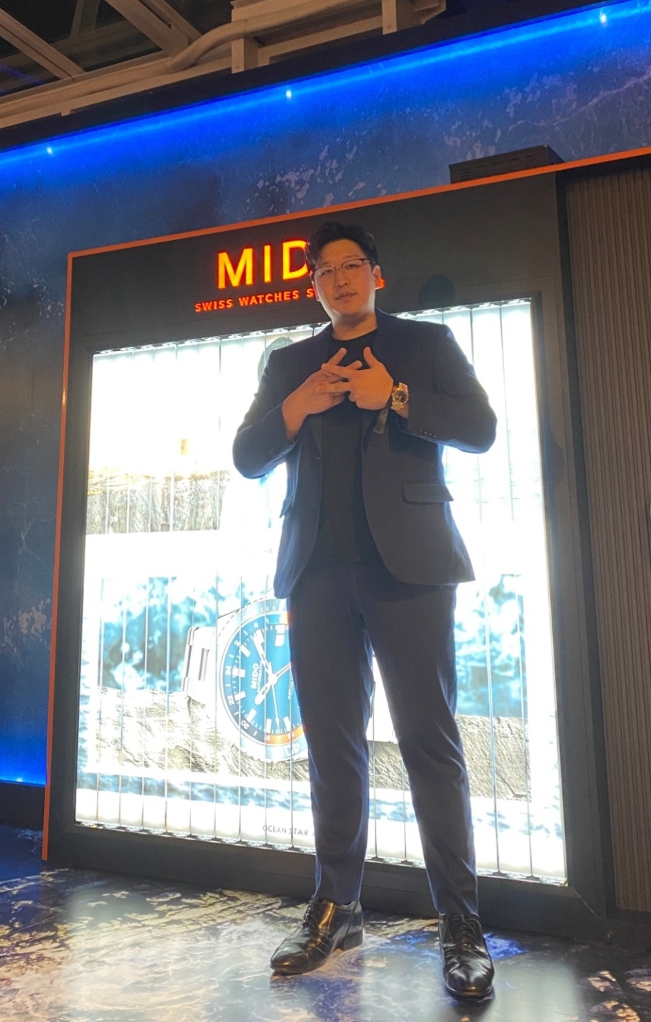 밀레니엄 에이전시 현진훈 대표, 미도 ‘오션 스타 GMT 스페셜 에디션’ 런칭 행사 참석