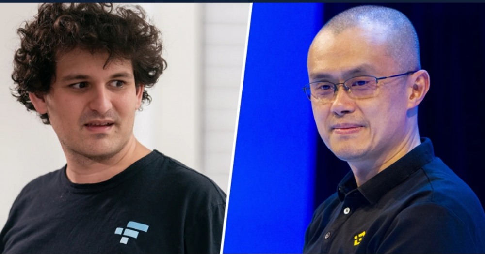 사진=NBC뉴스/샘 뱅크먼 프리드 FTX CEO, 자오창펑 바이낸스 CEO