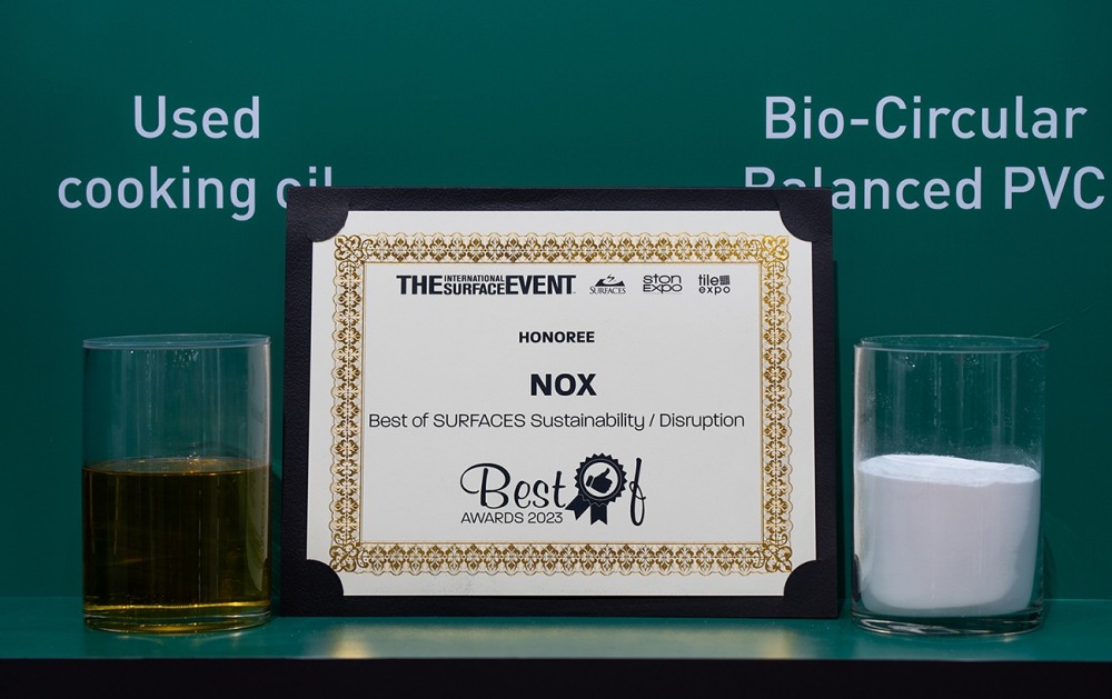 녹수, 한국기업 첫 美 TISE 2023서 최고상 ‘Best of Surface’ 수상 영예