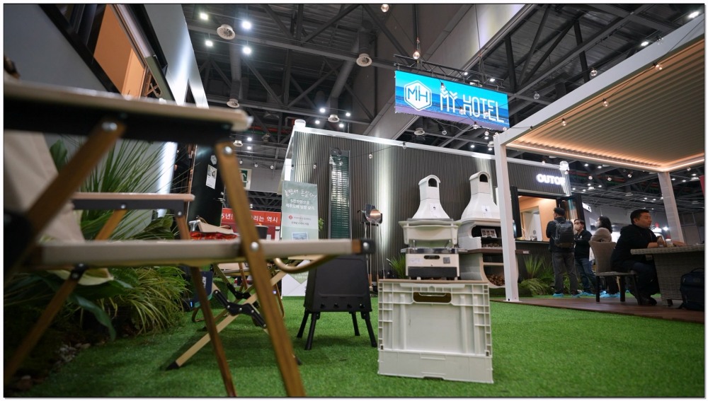 공유별장 플랫폼 마이호텔, 코리아빌드서 첫선...부스 운영 성황리 종료