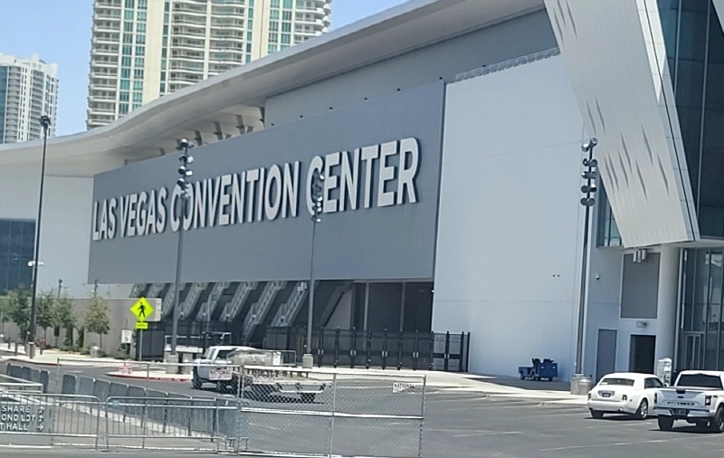 CES 2024 세계박람회가 열리는 라스베가스 컨벤션 센터