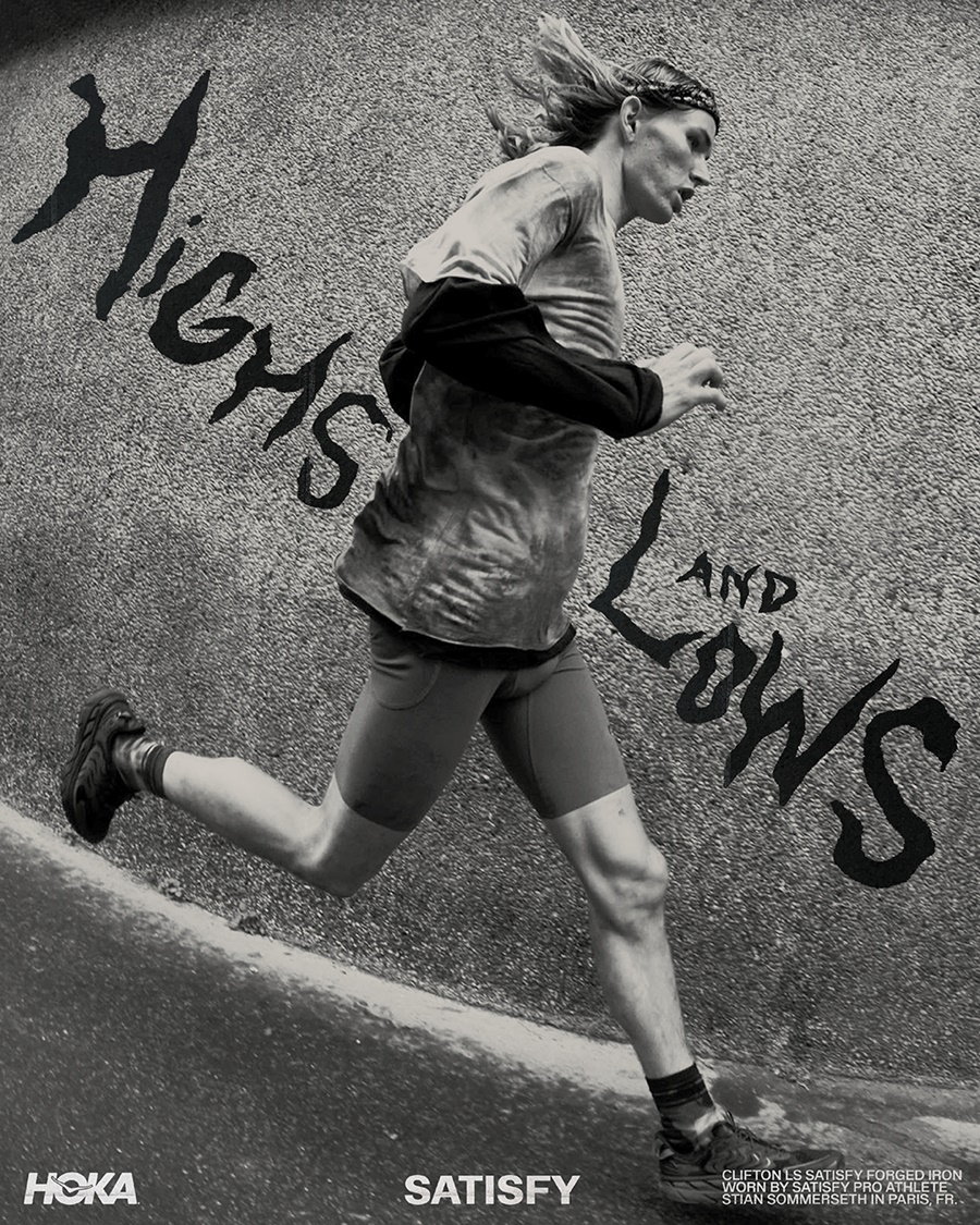 로드 러닝과 트레일 러닝의 장점 모두 담은 HOKA x SATISFY Clifton LS 출시