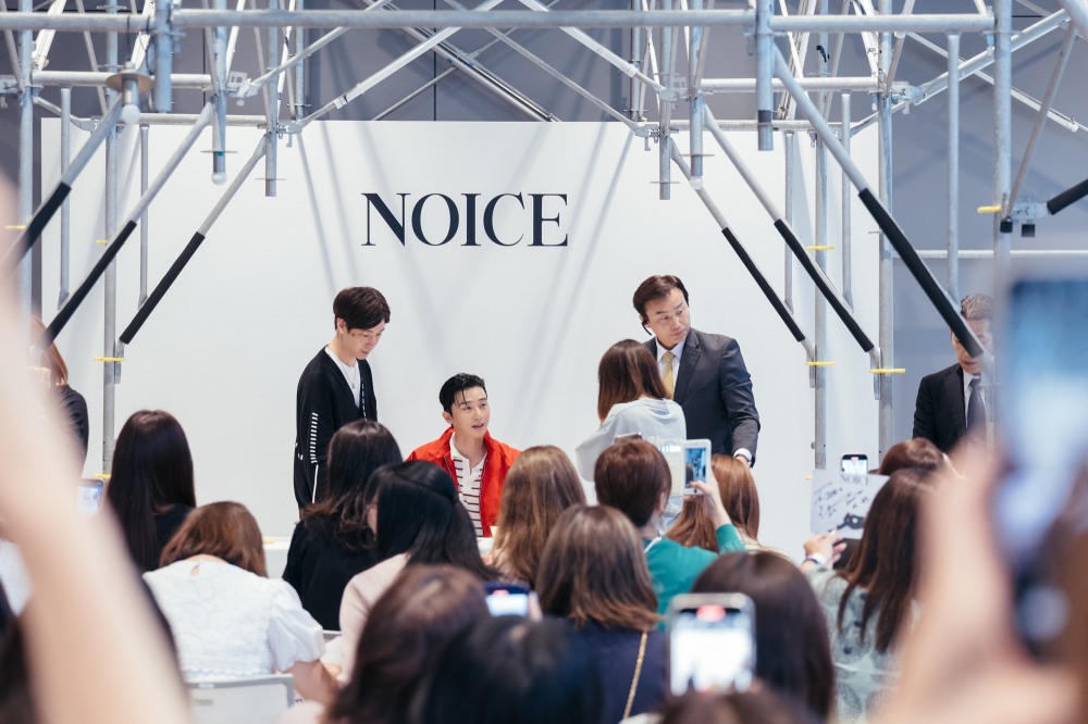 노이스(NOICE), 일본 파르코 팝업스토어 박서준 사인회 성료. 특별한 추억 선사