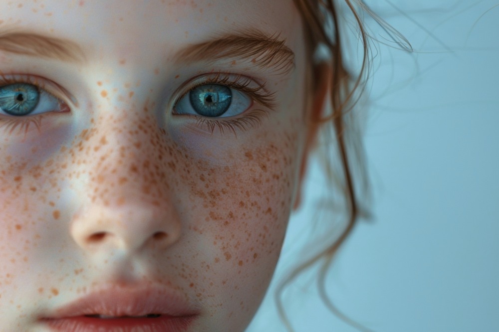주근깨는 어린아이들이나 젊은 여성에게 많이 생기기 때문에 어린 이미지를 강조하기도 한다. / 이미지 생성 : 미드저니 (by rido)