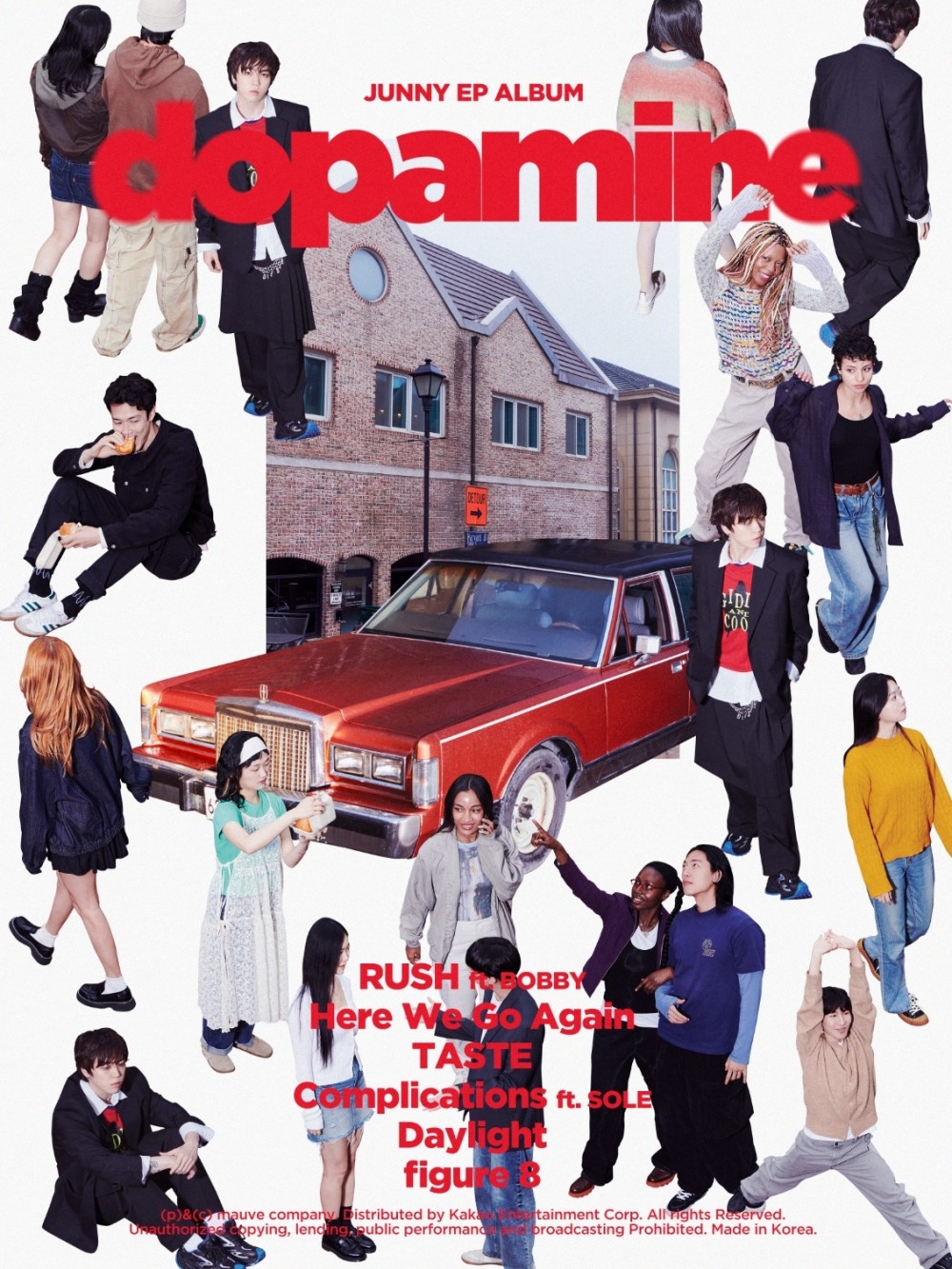 주니(JUNNY), 전곡 프로듀싱 새 EP 'dopamine' 트랙리스트+하이라이트 메들리 공개