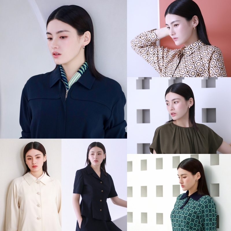 김용지, 광고 비하인드 현장 공개…스타일리시의 정석