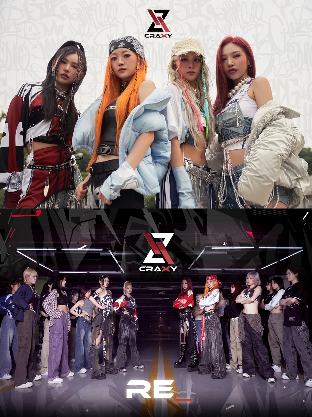 크랙시, 새 싱글 'RE_' 콘셉트 포토 공개 완료…성숙+시크+유니크 매력 '시선 집중'