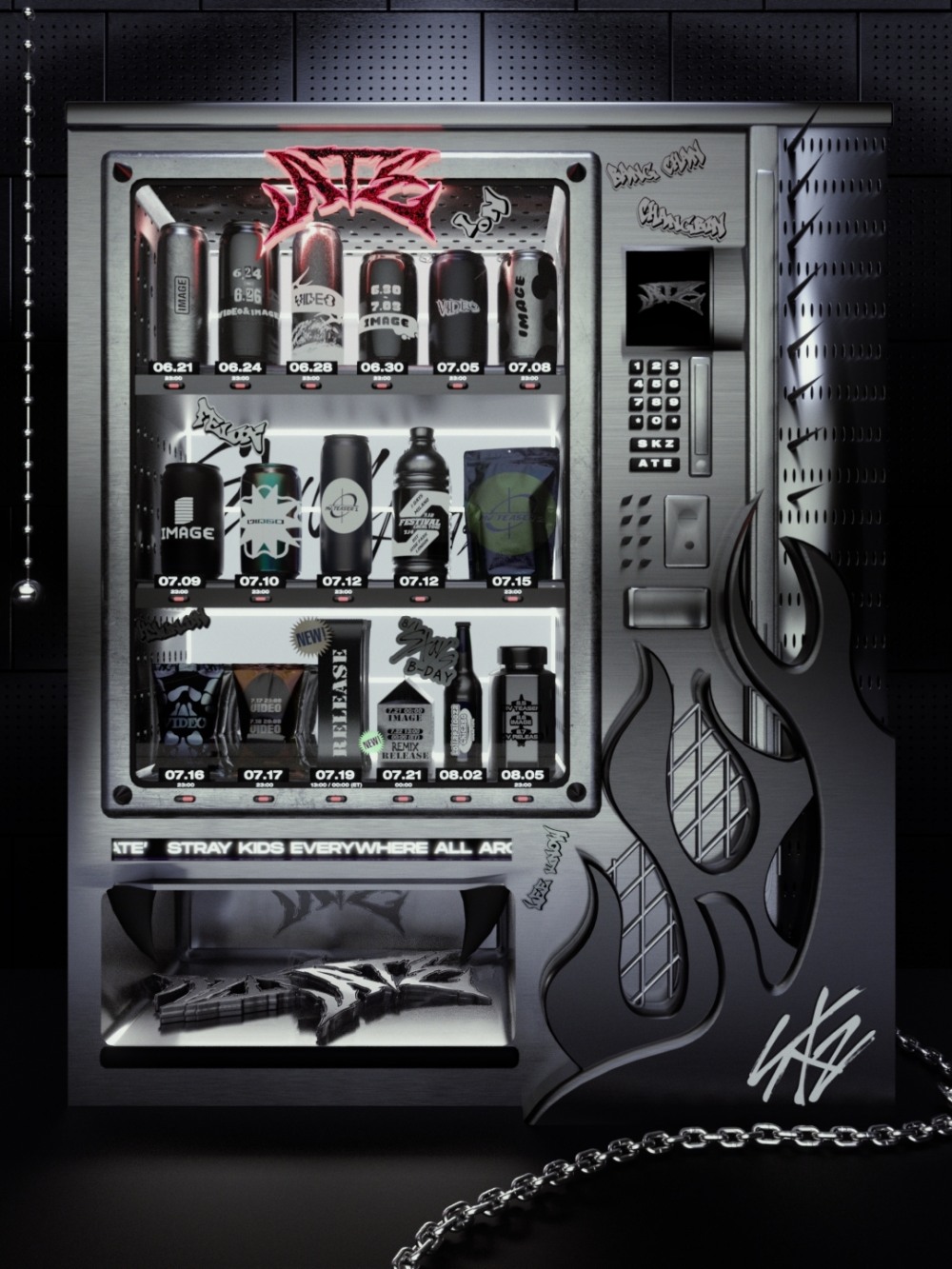 스트레이 키즈, 신보 'ATE' 타임테이블 공개…새 음악의 다채로운 맛