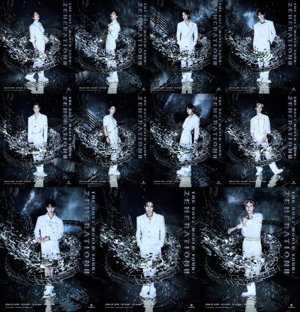 더보이즈, 월드투어 개인 포스터 속 강렬 카리스마 ‘기대감 UP’