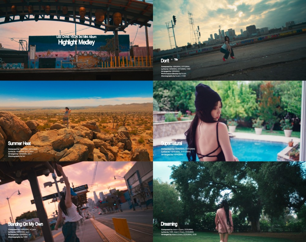 이채연, 미니 3집 앨범 하이라이트 메들리 공개…'퍼포먼스 퀸'의 끝없는 변신에 기대감 UP