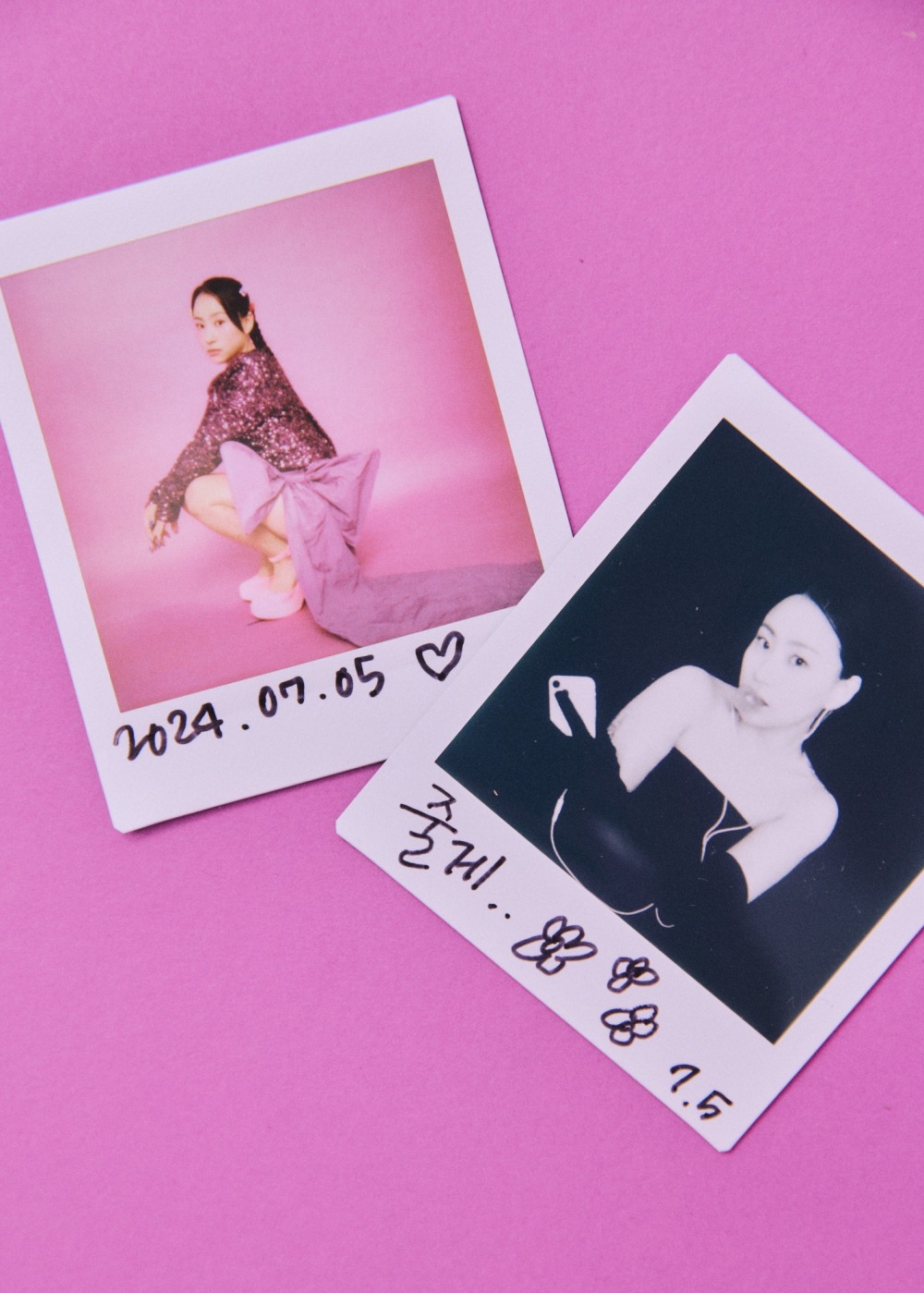 조현아, 신곡 콘셉트 포토 공개 화제…‘보라색 스팽글 드레스+길게 땋은 머리’ 몽환적 분위기 연출