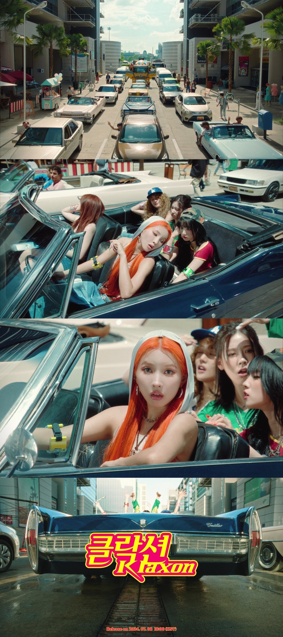 (여자)아이들, 타이틀곡 '클락션 (Klaxon)' 뮤직비디오 티저 공개…올여름 플러팅송 예고