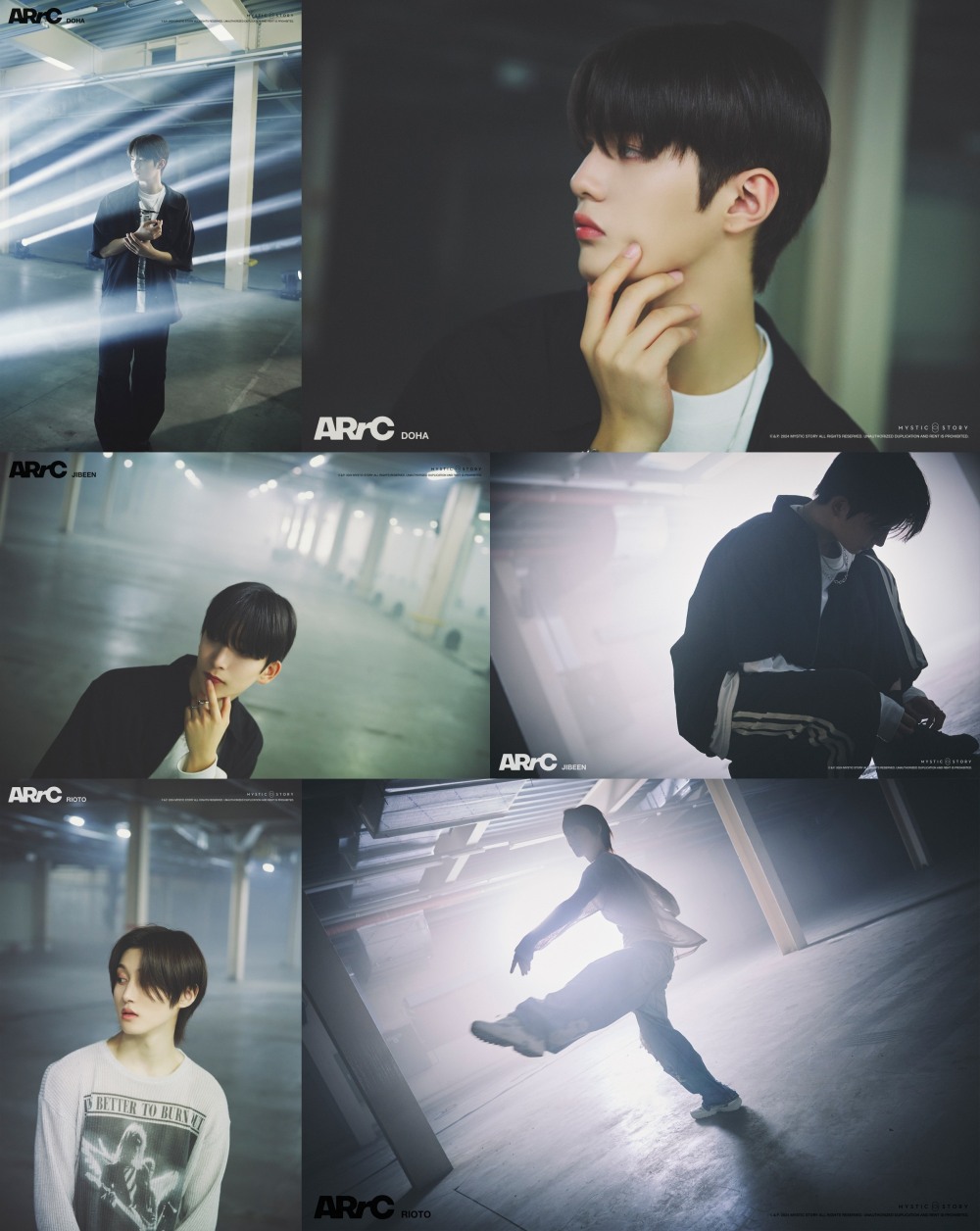 아크, 선공개곡 'dummy' 포토 덤프 공개…자유분방 에너지 과시