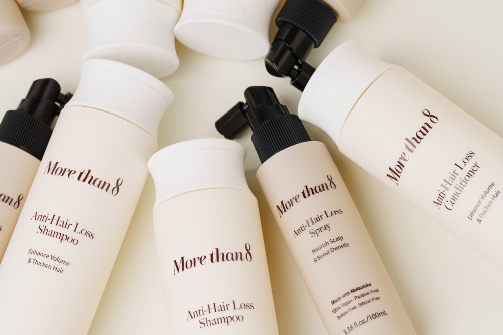 모어댄에잇 탈모 케어 라인/사진제공=모어댄에잇