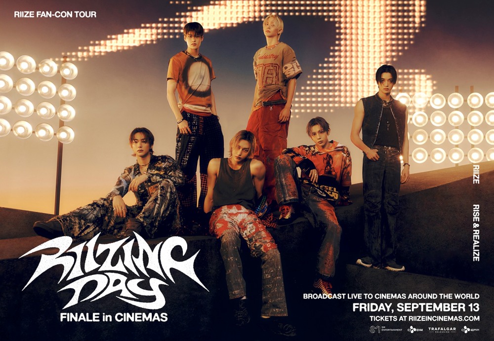 라이즈 팬콘 투어 피날레 공연 영화관 상영…전 세계 21개 지역 라이브 뷰잉 오픈