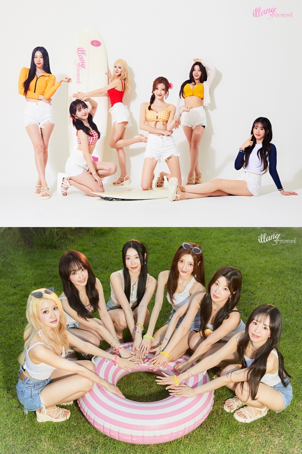 아일리원, 신보 ‘일랑 : 파이어워크’ 단체 콘셉트 포토 공개…‘청순+섹시’ 비주얼로 설렘 유발