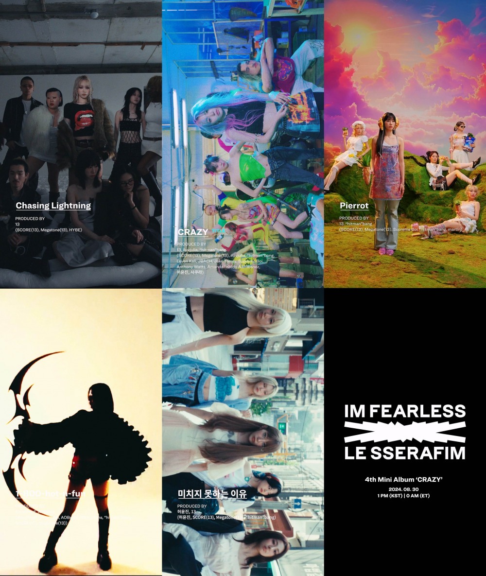 르세라핌, ‘CRAZY’ 하이라이트 메들리 공개…음악적 스펙트럼 확장 예고