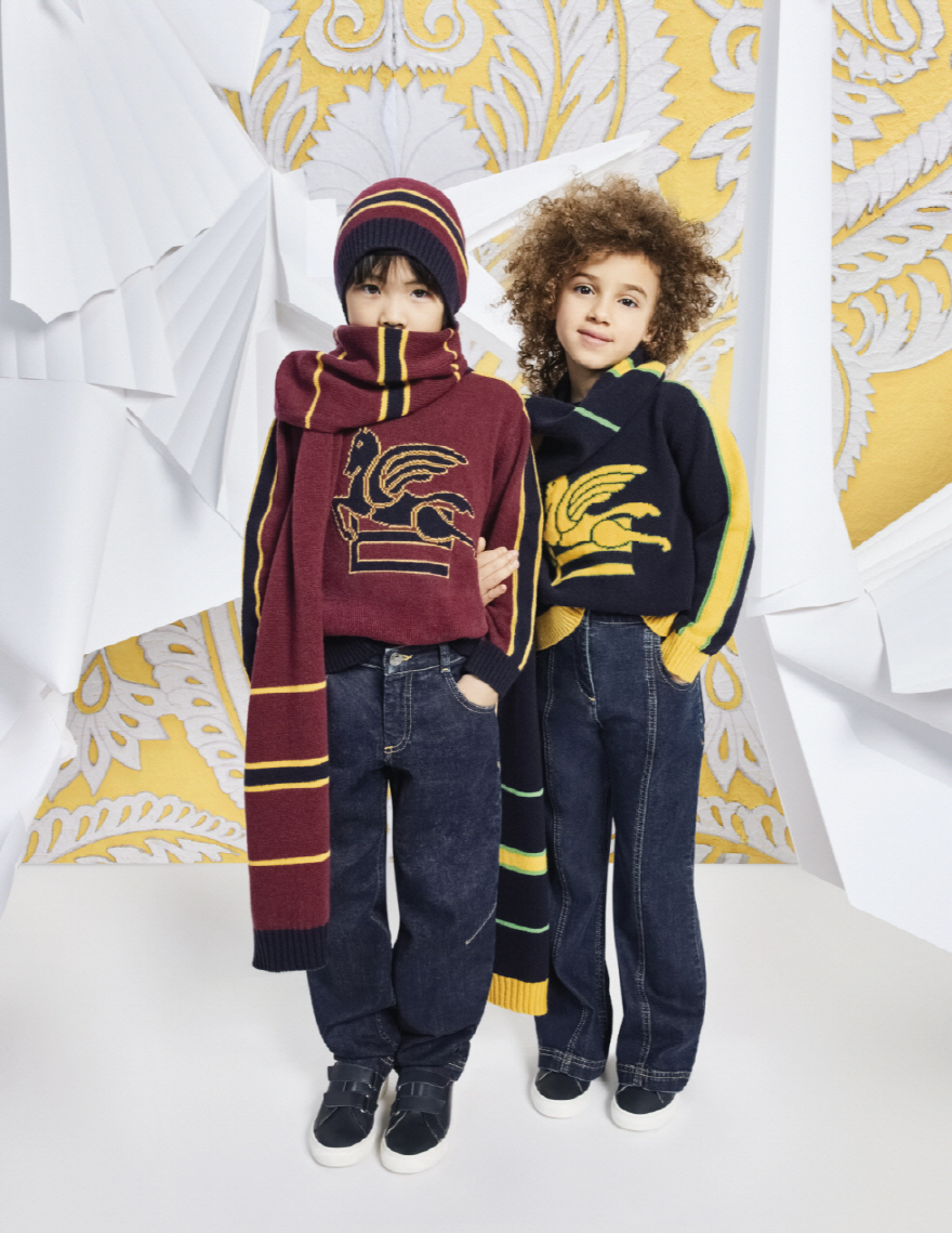 에트로, 2024 가을-겨울 키즈 컬렉션 캠페인 공개