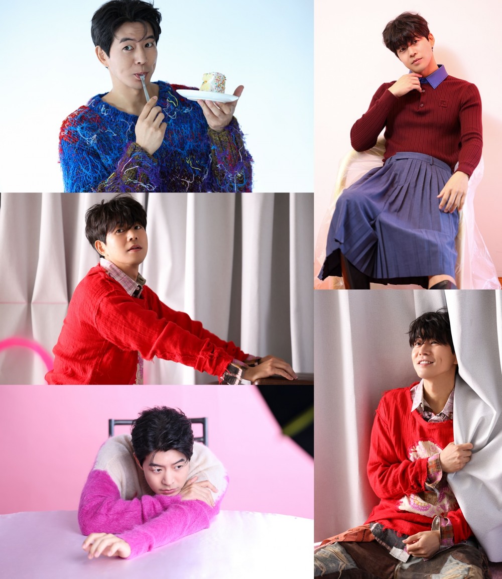 이상윤, ‘진지함+귀여움’ 설렘 포인트 가득한 화보 비하인드 컷 공개