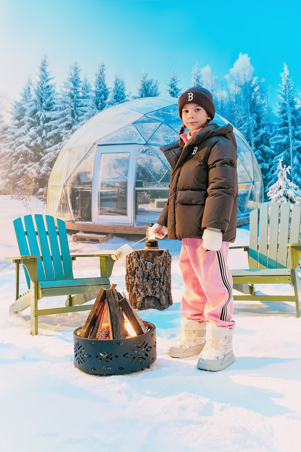 MLB키즈 베이직 스포티브 유로피안 덕 숏다운