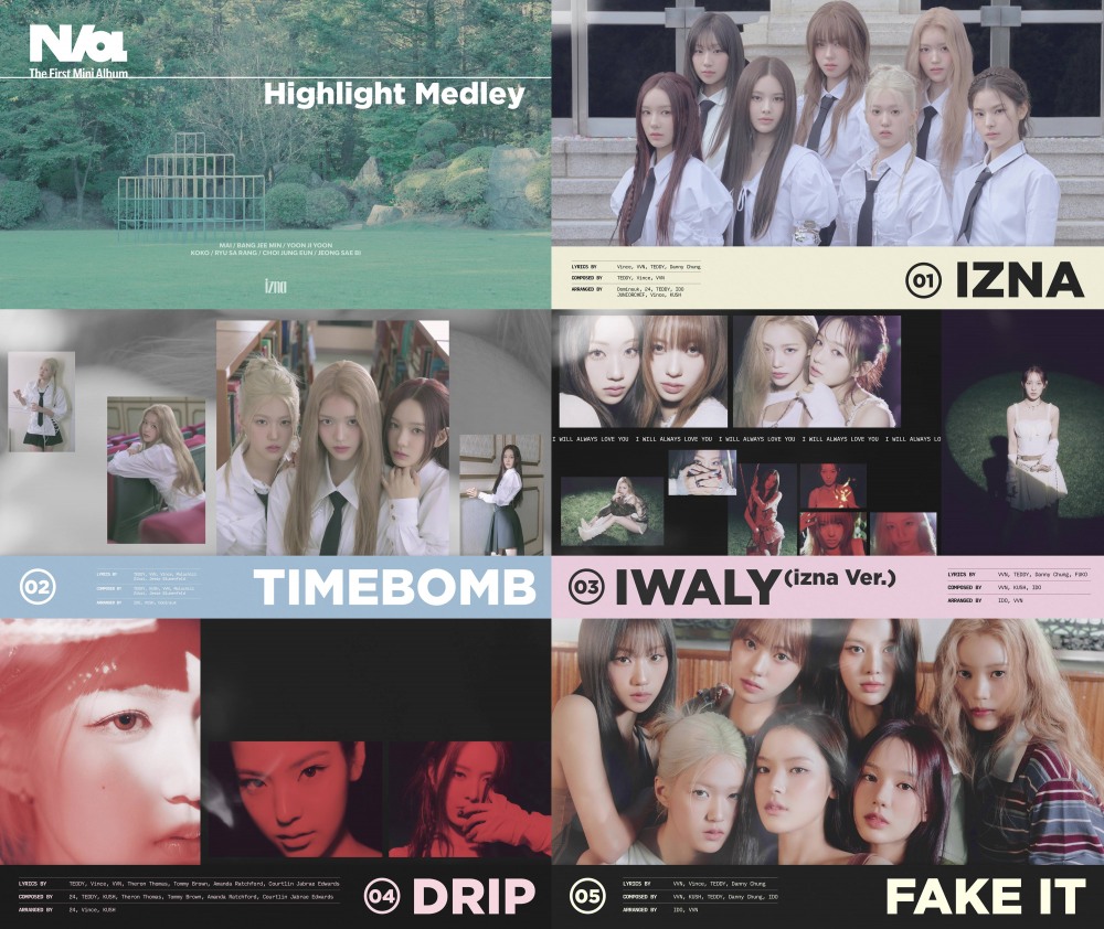 izna(이즈나), 미니 1집 하이라이트 메들리 공개…눈부신 성장 서사 예고