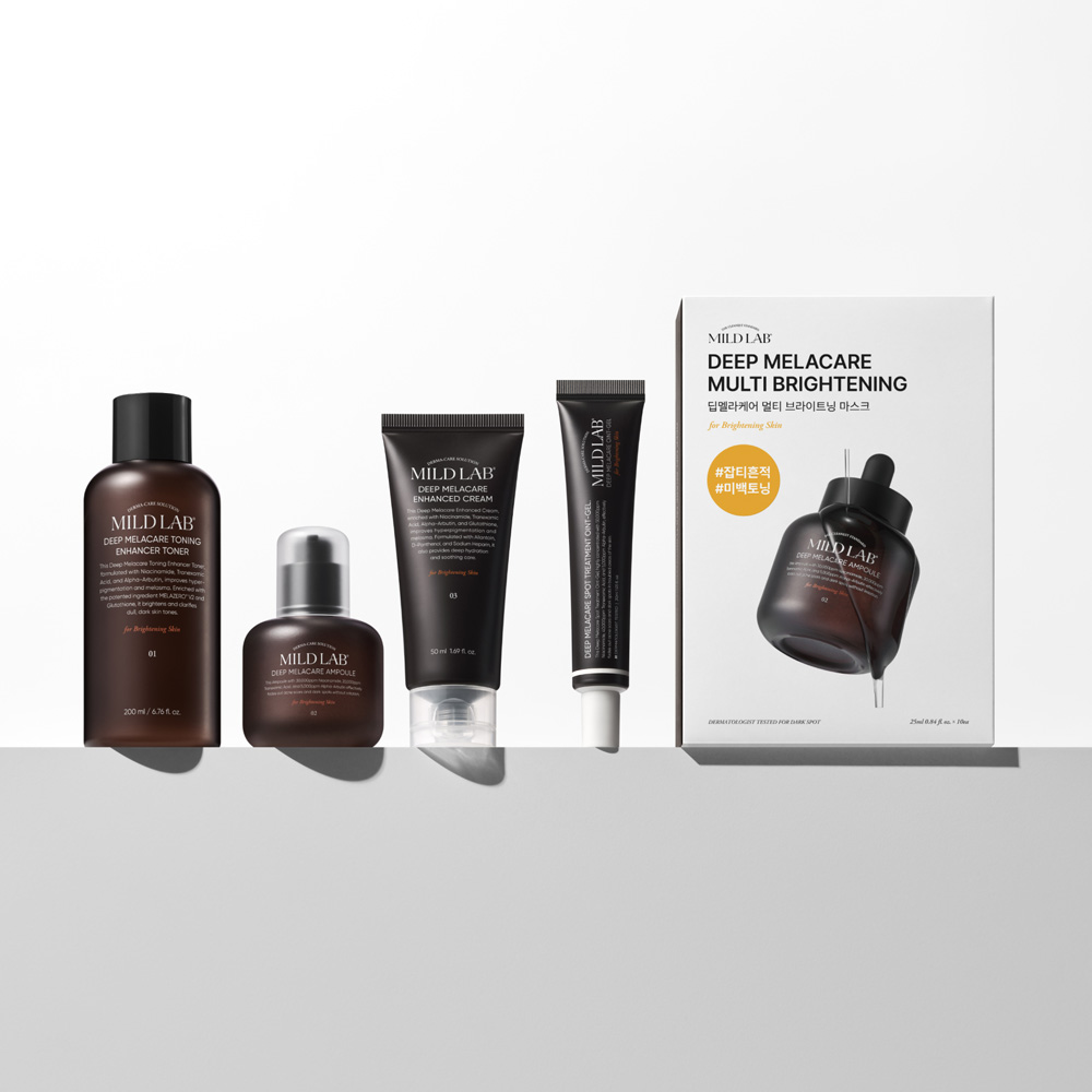 마일드랩, '딥 멜라케어 토너 • 크림' 출시
