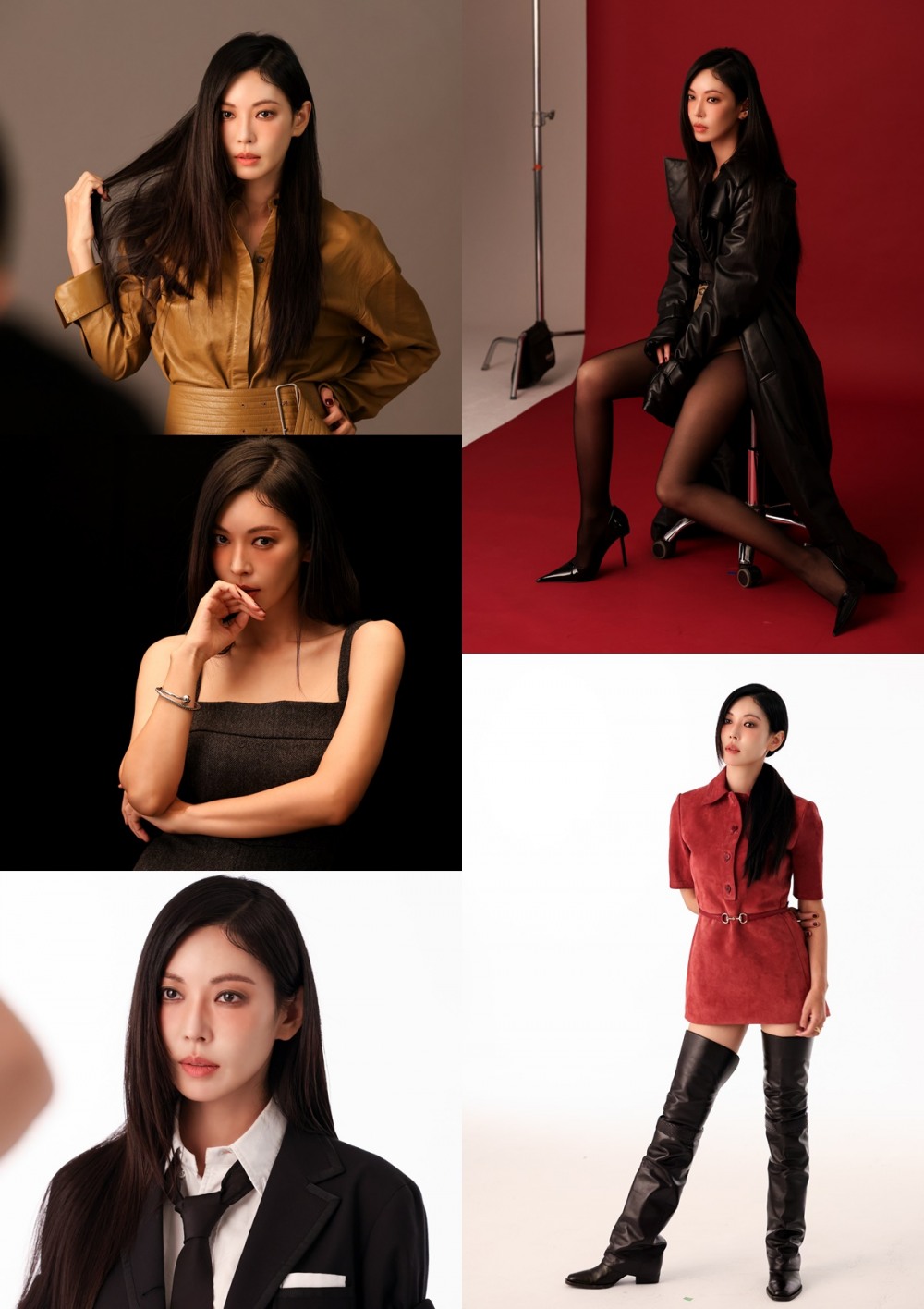 김소연, 강렬하고 그윽한 눈빛이 매력적인 화보 촬영 비하인드 컷 공개