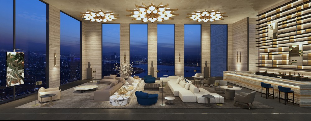 래미안 글로우힐즈 한남 스카이 라운지