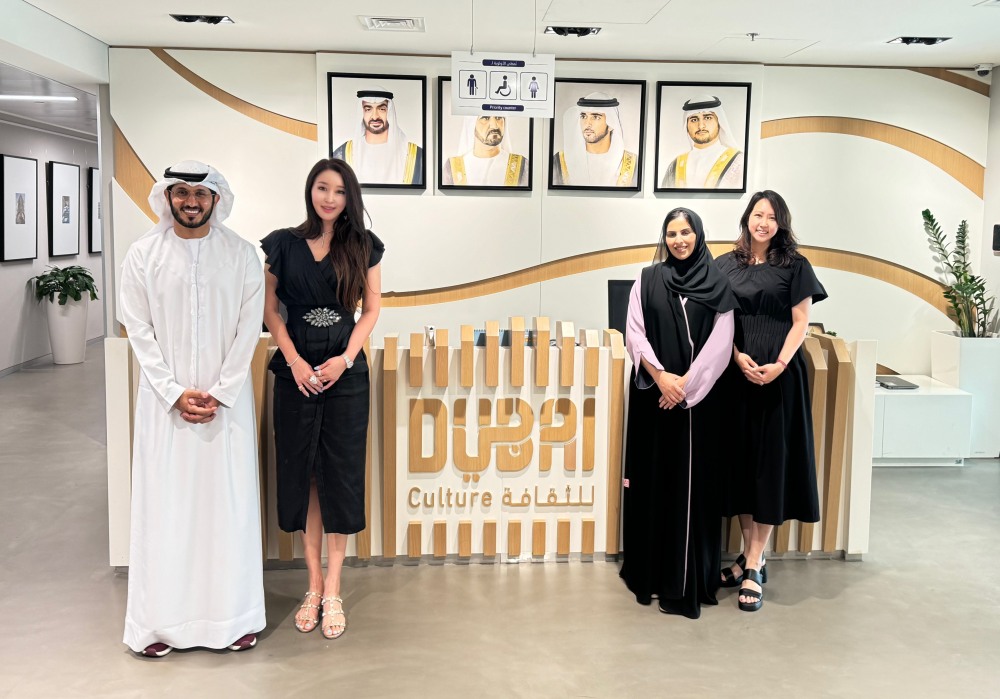 화도컨설팅(글로벌K-비전), 두바이 컬처와 협력하여 한국 전통 ‘나전칠기’ 세계에 알려..