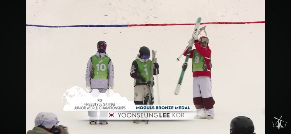 한국 모글 유망주 이윤승, 2025 FIS 세계 주니어 선수권대회 남자 모글 3위(동메달) 쾌거