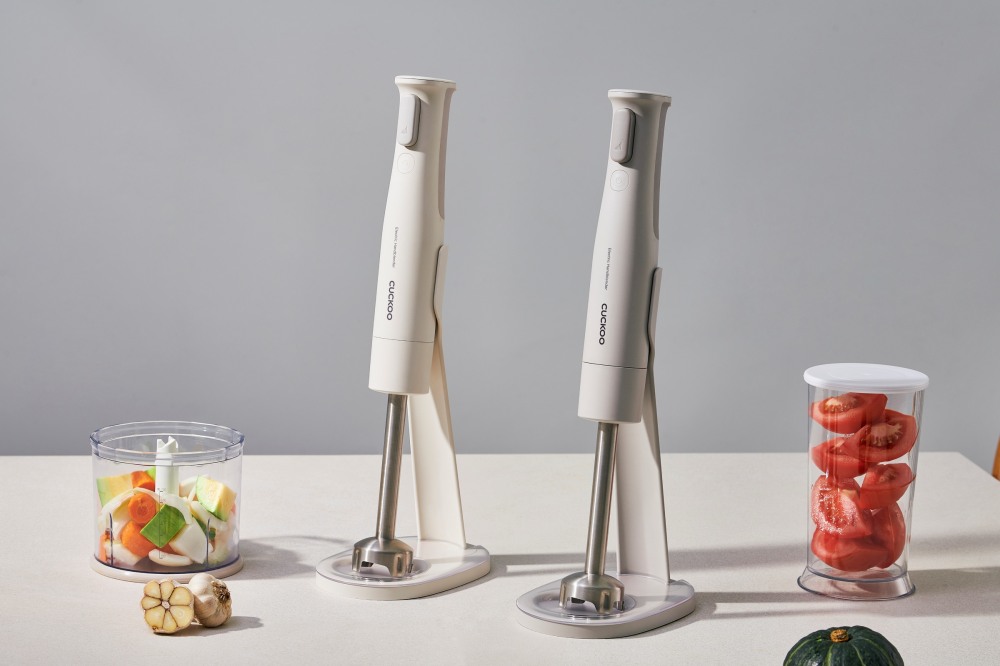 쿠쿠전자, 가벼운 무게로 편리성 높인 무선 핸드블렌더 출시