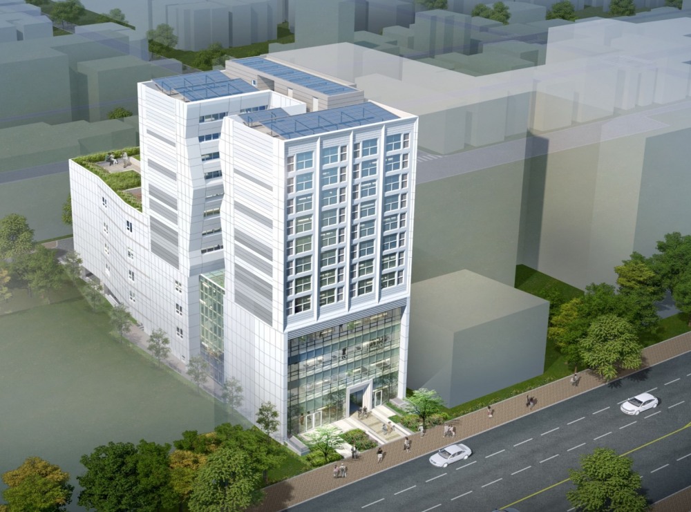 청년인큐베이션센터 조감도