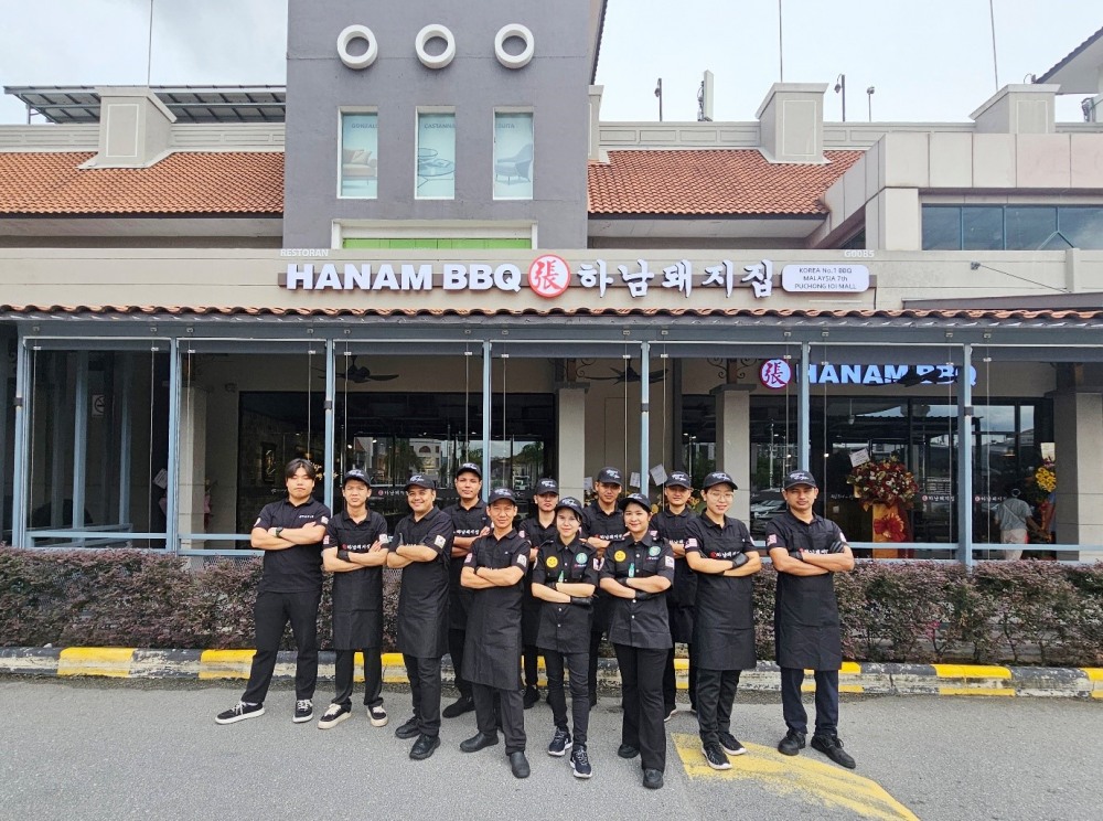 하남돼지집, 해외 11호점 말레이시아 푸총IOI몰에 오픈