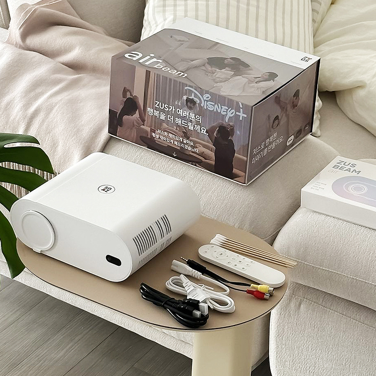 21600루멘, 1200안시의 프리미엄 빔프로젝터 '저스에어빔' 본격 등장해