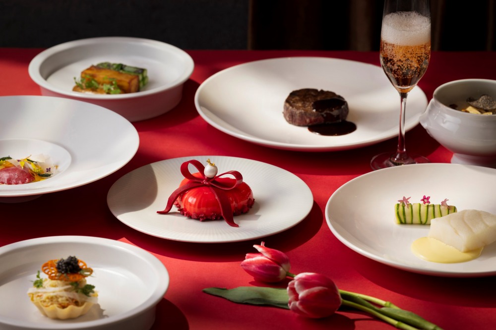 안다즈 서울 강남, 밸런타인데이 디너 코스와 디저트 선봬