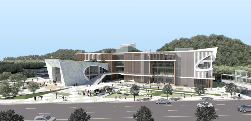 문화예술복합센터 조감도