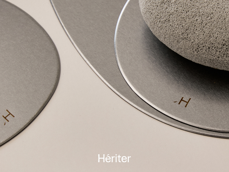 헤리터, 프리미엄 스테인리스 테이블 매트&코스터 출시