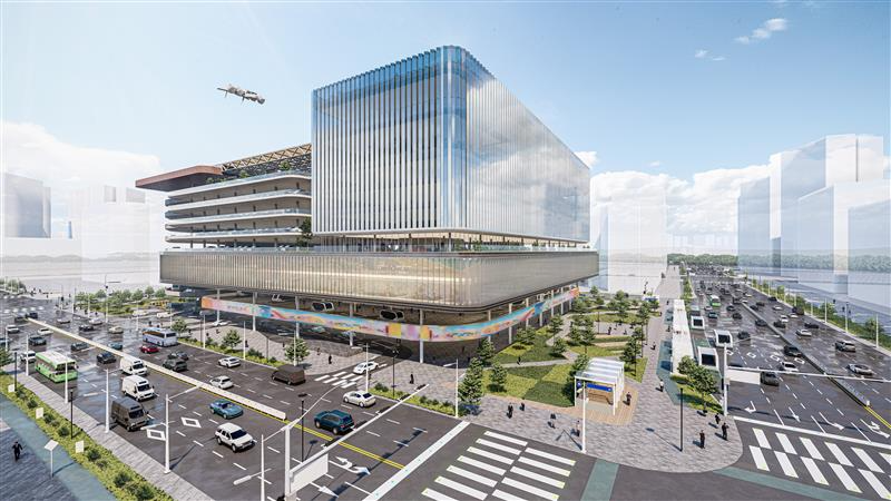 미래 모빌리티 조감도