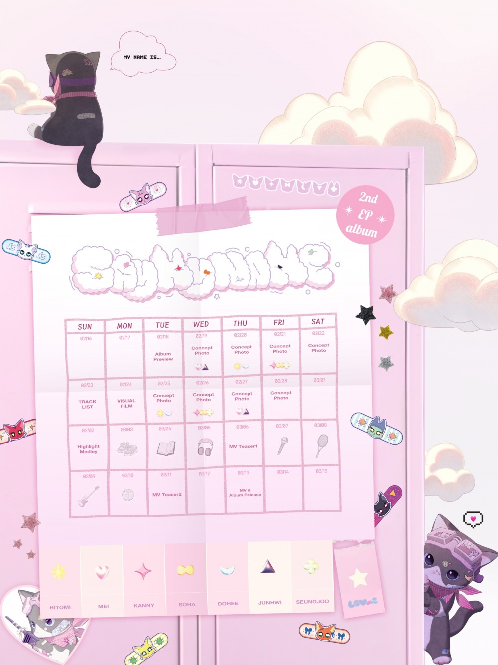 세이마이네임, 내달 13일 미니 2집으로 컴백…5개월 만의 신보 ‘활동 기대감 UP’