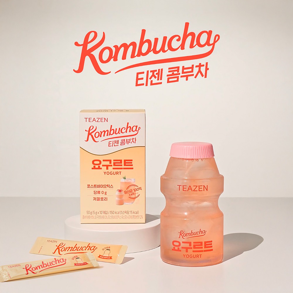 티젠, '콤부차 요구르트' 100만 스틱 판매 돌파 기념 이벤트 진행