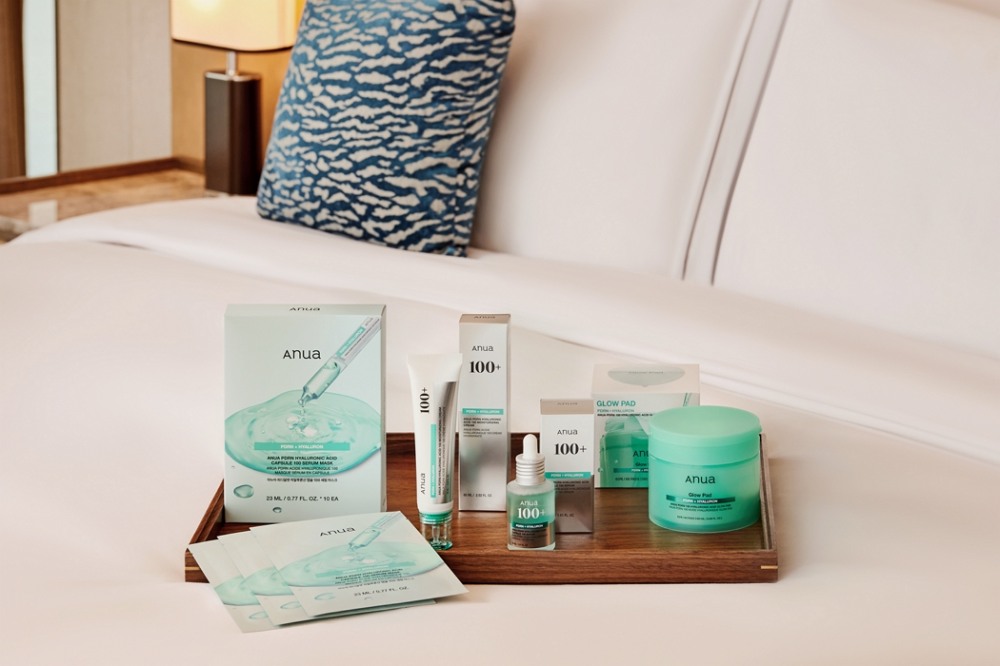 아누아, 윈덤 그랜드 부산과 첫 콜라보 패키지 ‘아누아 글로우 이스케이프’ 출시