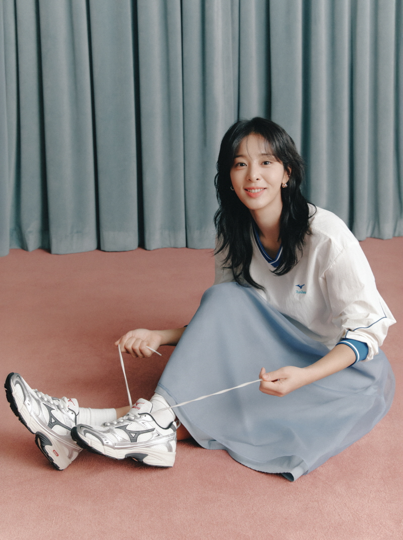 미즈노, 배우 설인아와 함께한 스포츠스타일 화보 공개