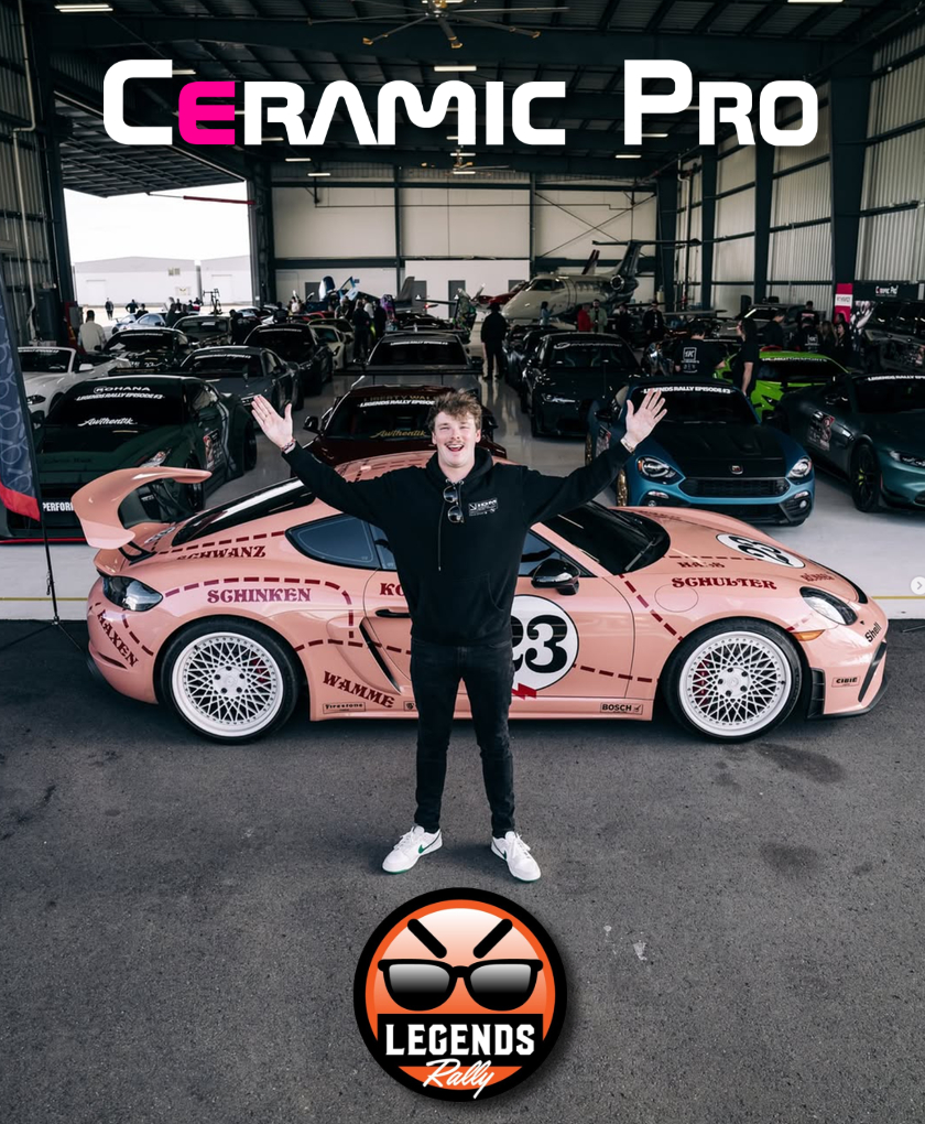 세라믹프로 카바차, 세계적인 경주 스타 다니엘 맥과 레전드 랠리 타이틀 스폰서십 체결