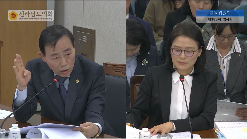 전남도의회 서대현 도의원, 전라남도 내 '학교 수돗물' 수질 관리 방안 제안