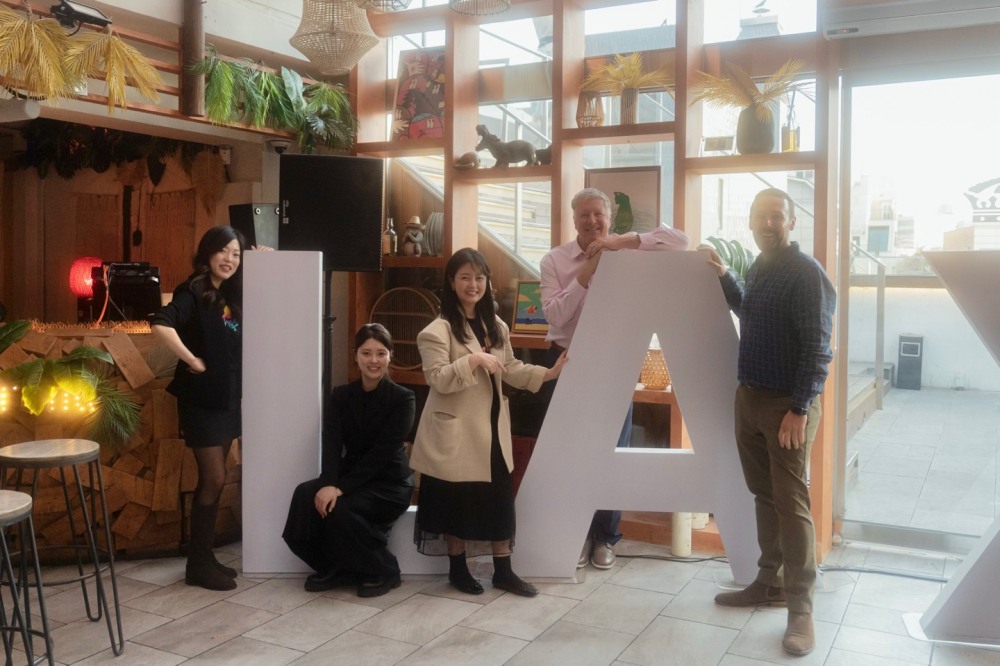 돈 스키오 CMO, 크래이그 기본스 아시아 퍼시픽 이사 & LA관광청 (김나혜 부장, 최지인 과장, 손소형 대리)