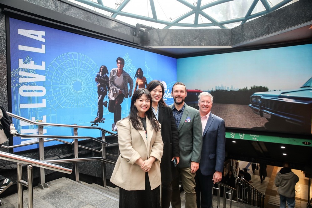 우리가 사랑하는 LA 캠페인_돈 스키오 CMO, 크래이그 기본스 아시아 퍼시픽 이사 & LA관광청 (김나혜 부장, 최지인 과장)